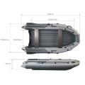 Лодка надувная Angler SKAT TRITON 370NDFi с интегрир. фальшбортом и пласт. транц в Южноуральске