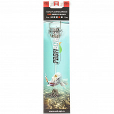 Поводок флюрокарбон 100% 20 см 15 кг