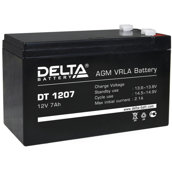 Аккумулятор Delta DT 1207 в Южноуральске