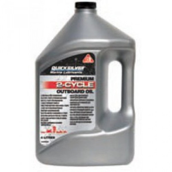 Масло Quicksilver Premium 2-Cycle TСW3 4л 92-858022QB1 в Южноуральске Масло Quicksilver Premium 2-Cycle TСW3 4л 92-858022QB1 в Южноуральске
