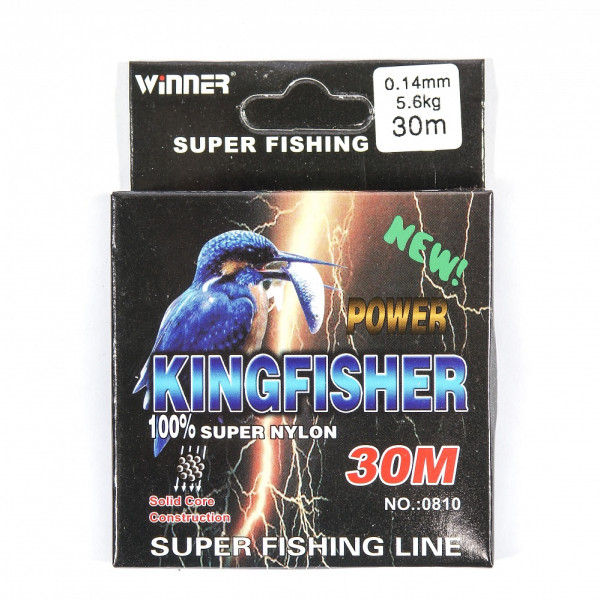 Леска зимняя Winner KingFisher -30C 30 м. 0,08 мм в Южноуральске