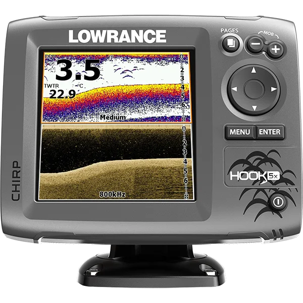 Эхолот Lowrance Hook-5 Mid/High/DownScan в Южноуральске