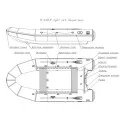 Надувная лодка Фрегат M430FM Light Jet в Южноуральске