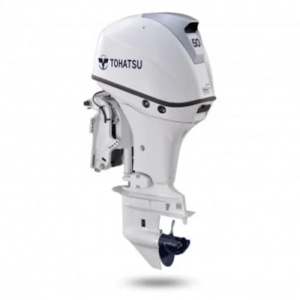 Лодочный мотор Tohatsu MFS 50W ЕТL 4 тактный белый в Южноуральске